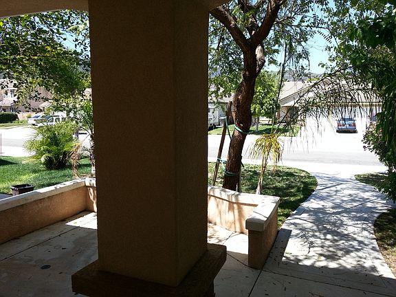 Looking out the front door