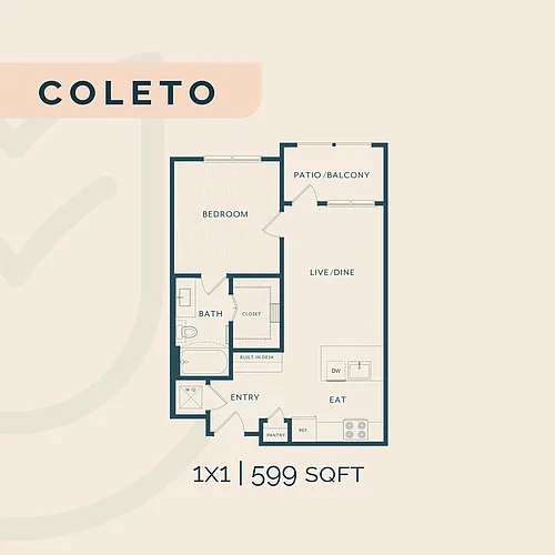 Floor plan Coleto