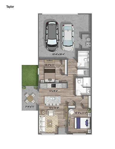 Floor plan Taylor
