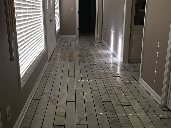 Beautiful marble entry