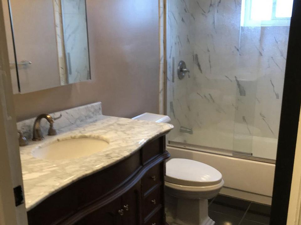 Updated bathroom with high end finishes