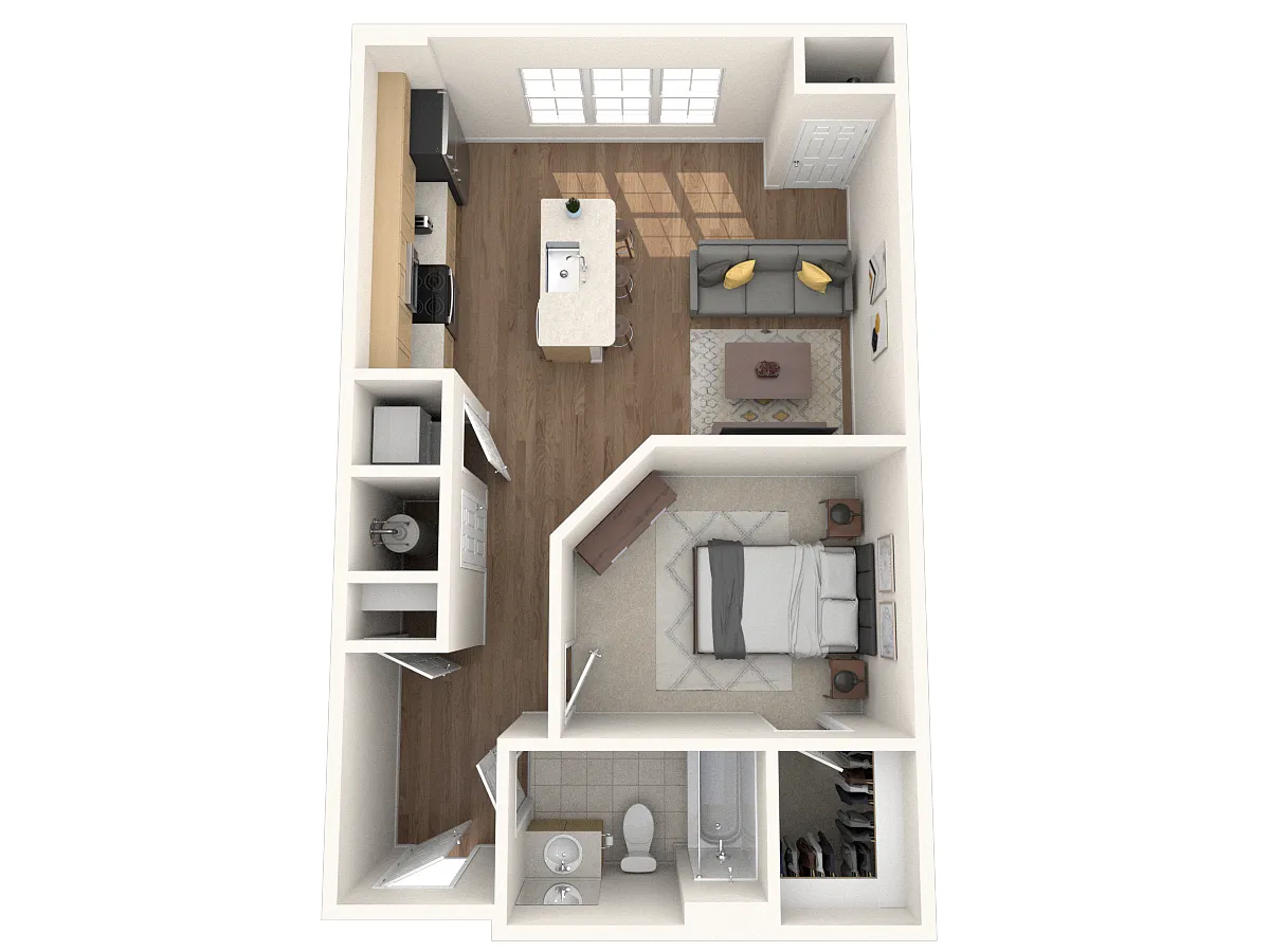 Floor plan S1-E