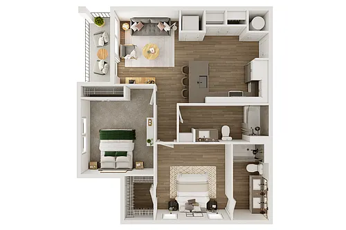 Floor plan B2