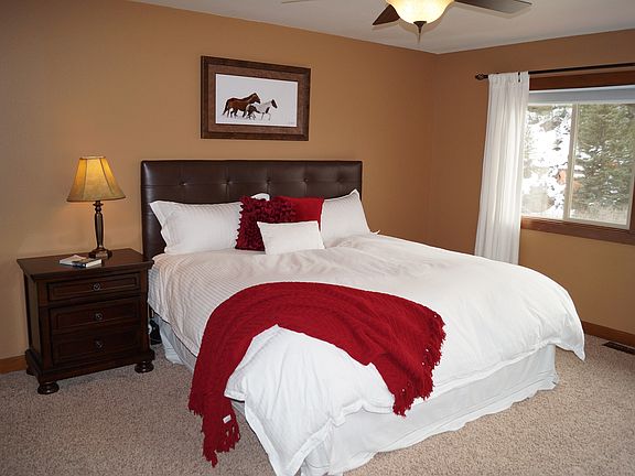 Spacious master bedroom