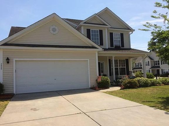 Front with garage