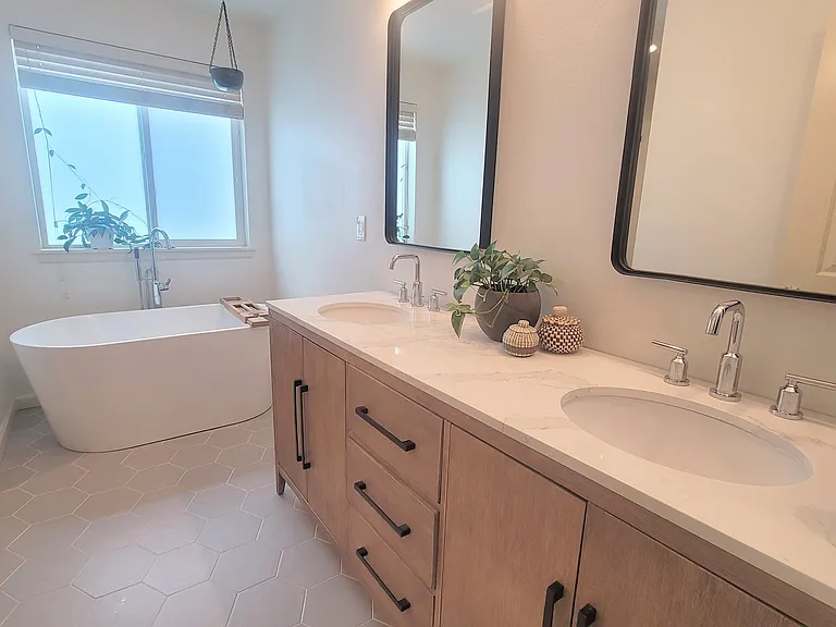 Updated bathroom