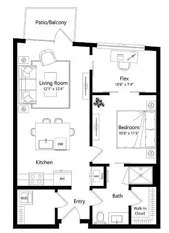 Floor plan A1