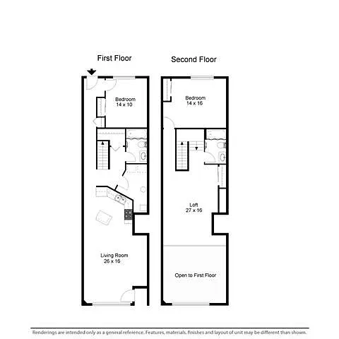 Floor plan Penthouse Suite