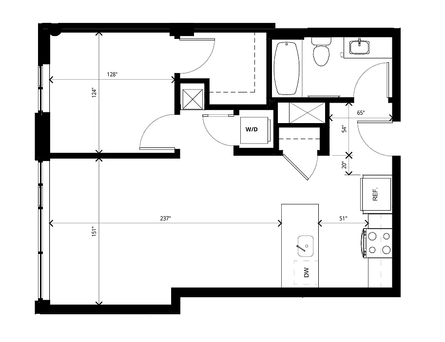 Floor plan A8
