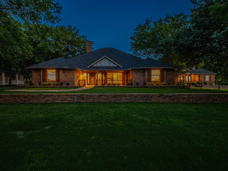 Elegant Brick Estate with Massive Lawn & Professional Landscaping