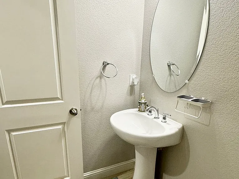 Half Bathroom with Living room