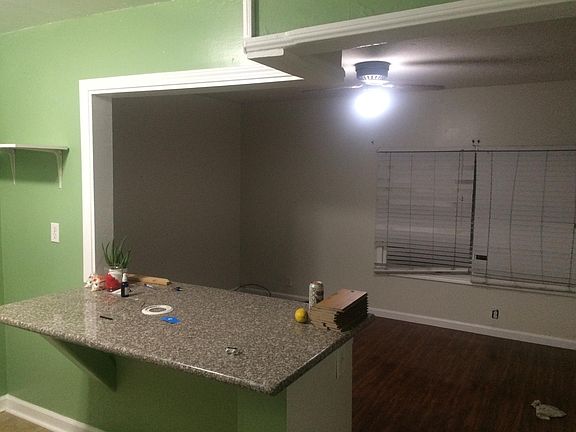 kitchen to living room