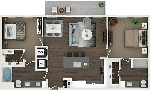 Floor plan Cosima