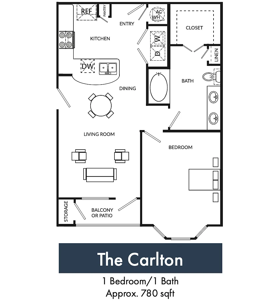 Floor plan The Carlton