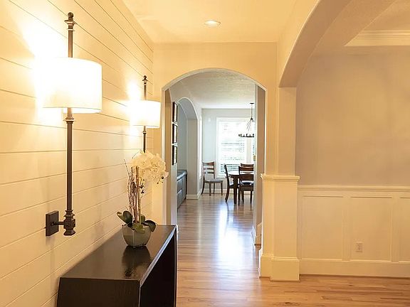 Entry and formal dining room