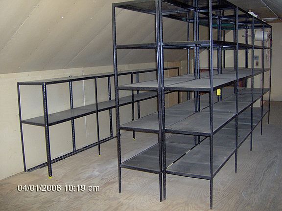 Garage, upstairs workroom