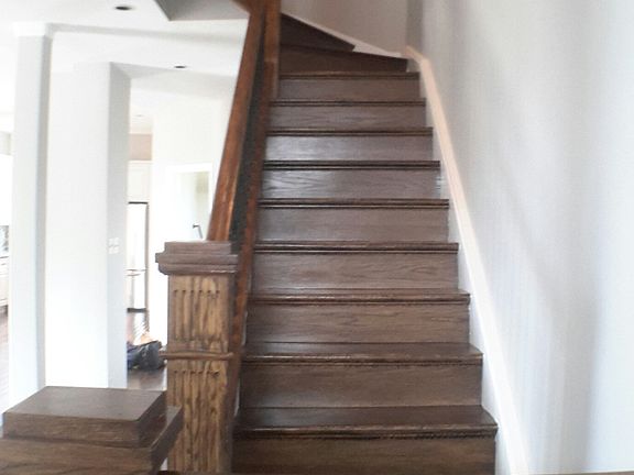 Preserved historic stairway