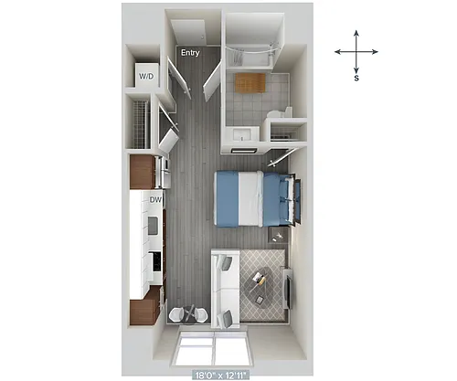 Floor plan S5-519-HC