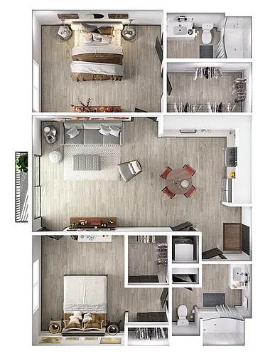 Floor plan PH507