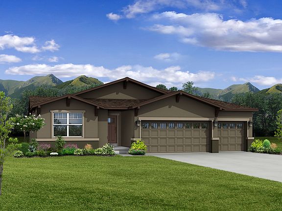 Craftsman Exterior Photo representing home to be built and may demonstrate optional features