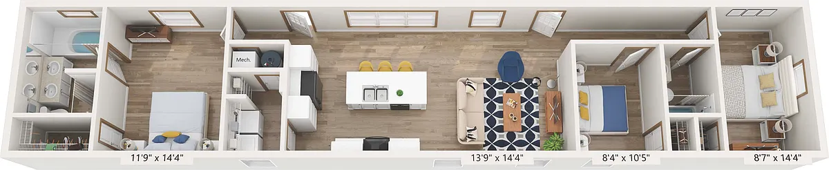Floor plan Resolution F
