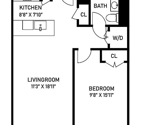 2nd image of 109 Gold St APT 2C