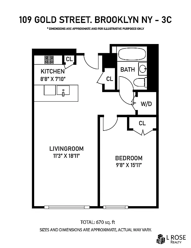Building Photo - 109 Gold St #2C