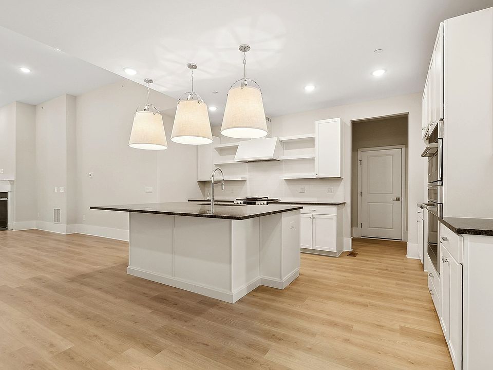 Kitchen with spacious central island