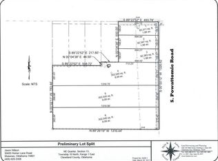 S Pottawatomie Rd, Mcloud, OK 74851