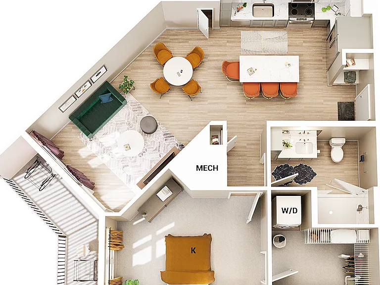 A2 floor plan Broadstone 2Thirty