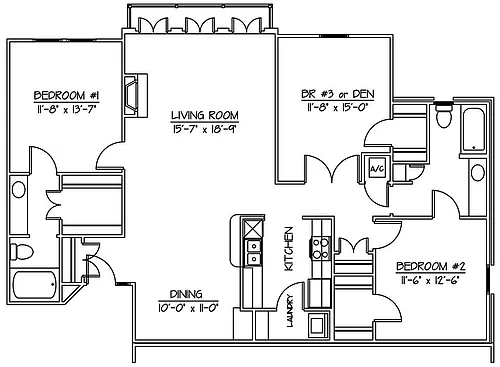 Floor plan Dogwood