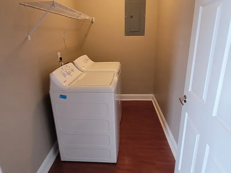 laundry off living room