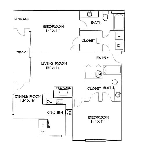Floor plan Design 2B20
