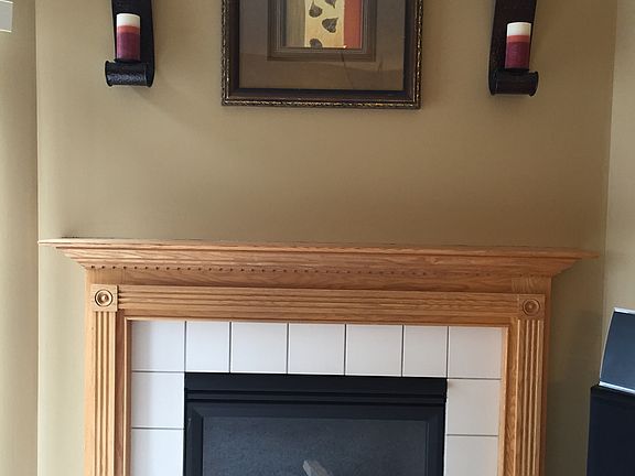 Fireplace in LR