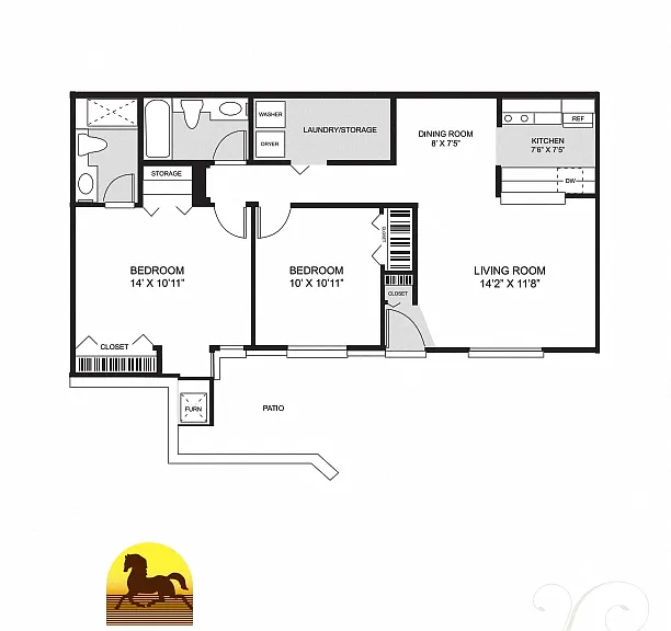 Saddle Creek Apartments — Photo 30