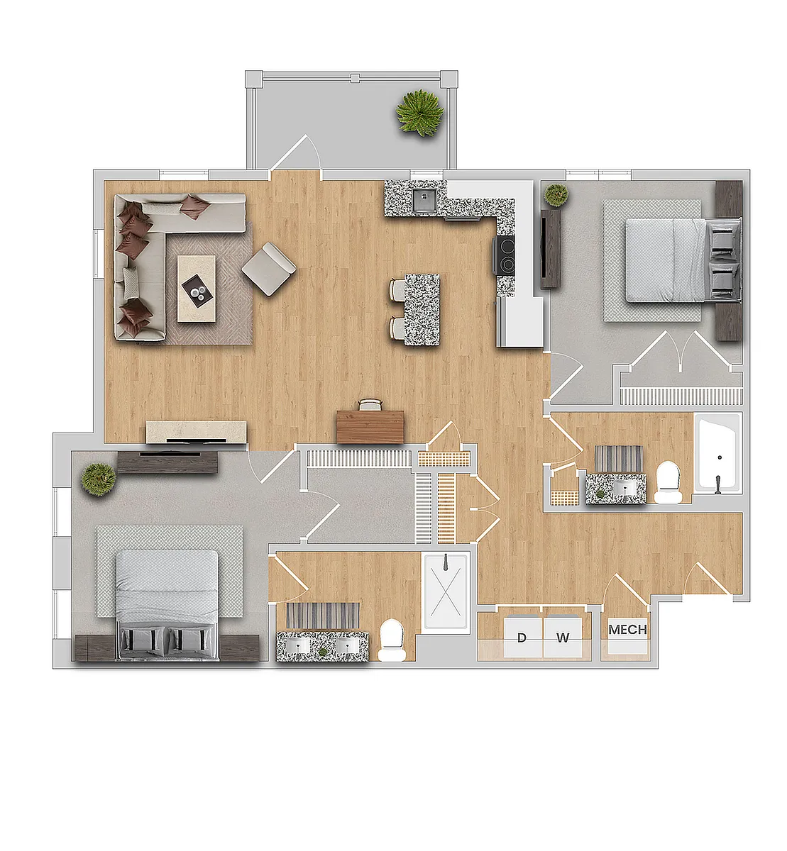 Floor plan Cambria
