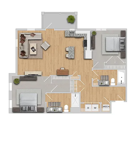 Floor plan Cambria