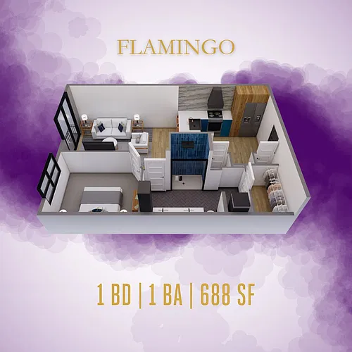Floor plan Flamingo