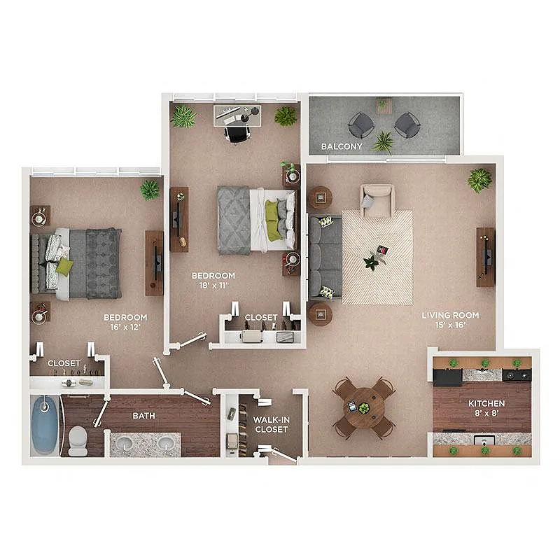 Floor plan B1p