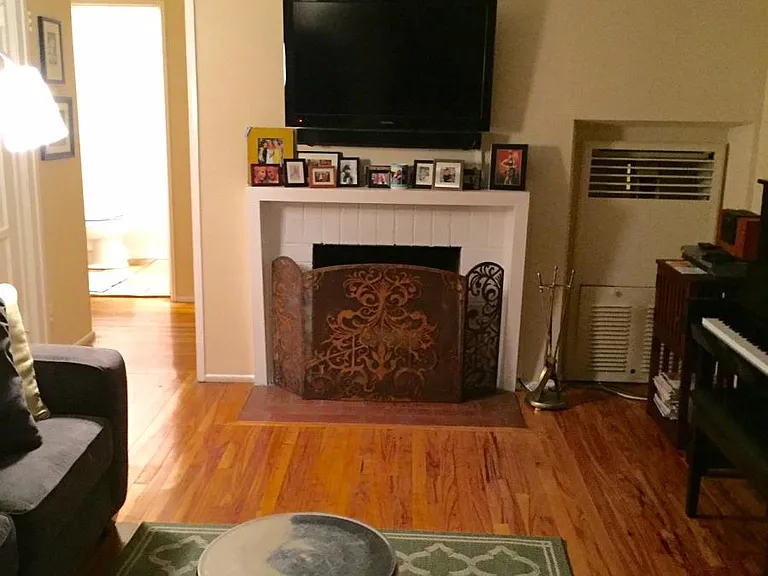 living room/fire place