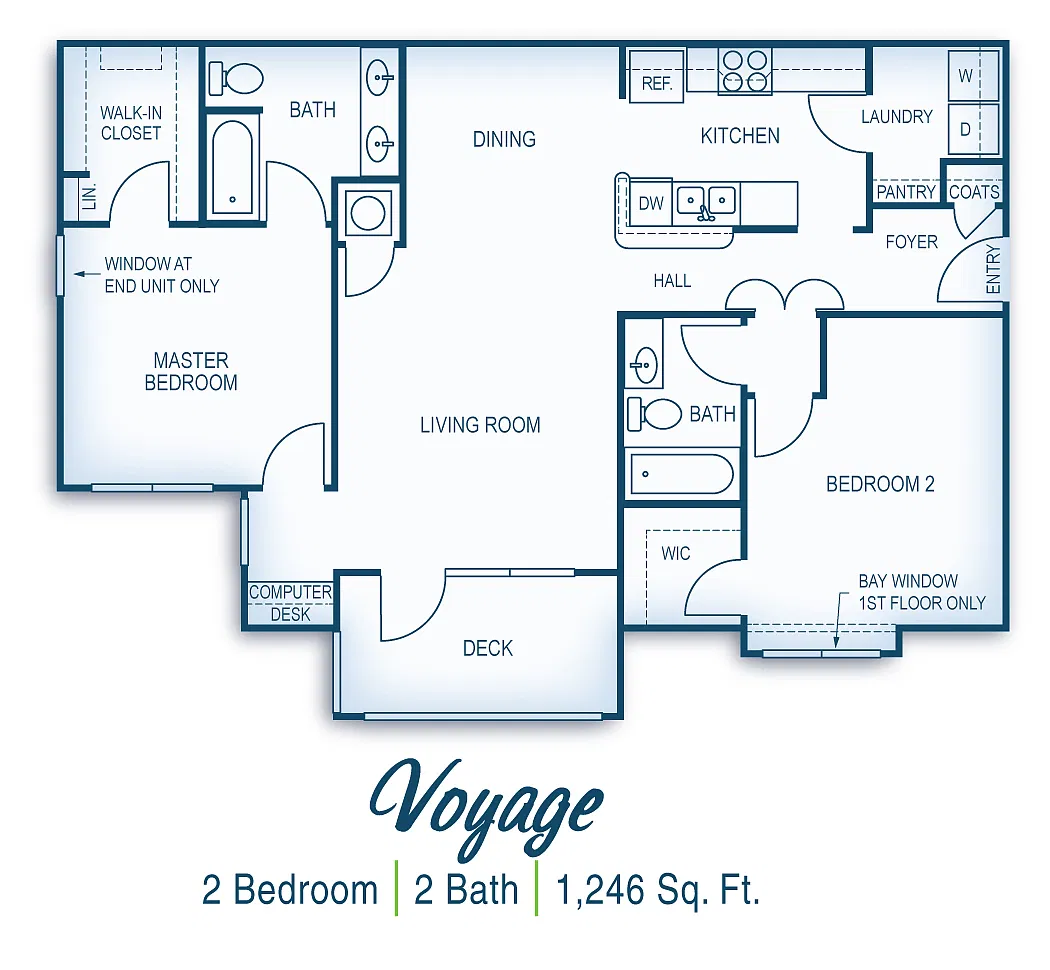 Floor plan 2x2L