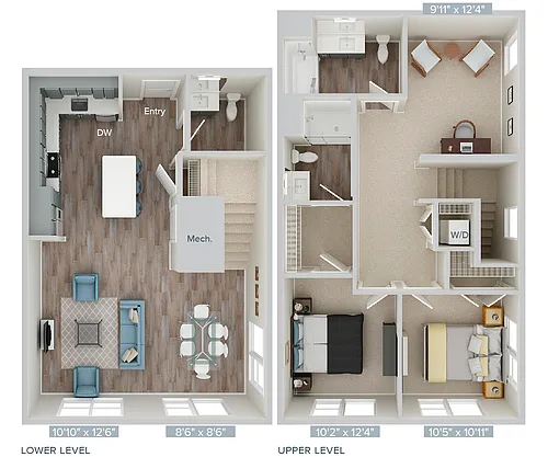 Floor plan B8TDU-3425
