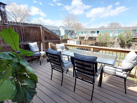 back porch overlooking yard