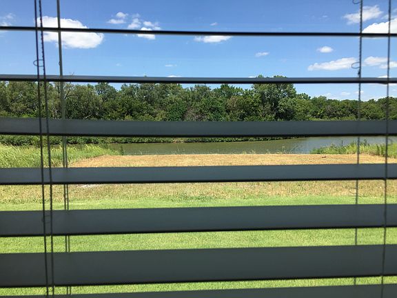 Master bedroom window view