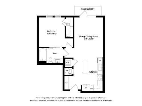 Floor plan Elle