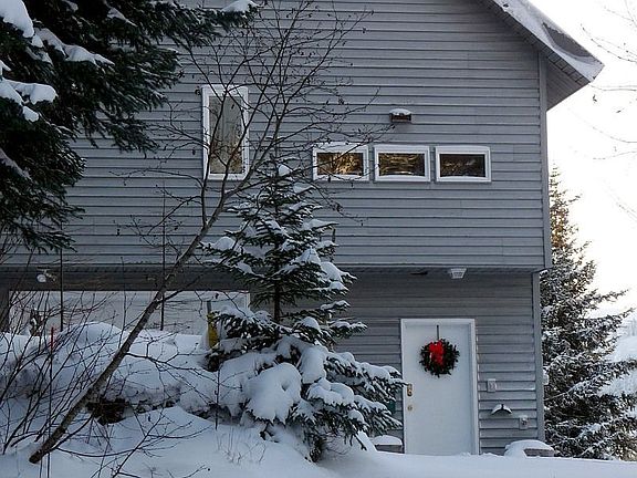 North side of house: entry