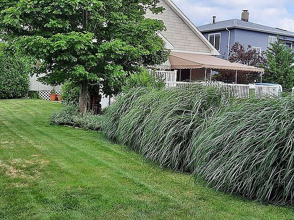 Both a back deck and a yard!