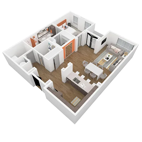 Floor plan A95
