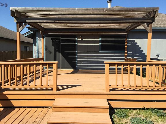 Backyard deck
