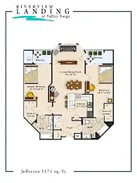 Floor plan Jefferson